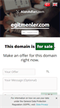 Mobile Screenshot of egitmenler.com